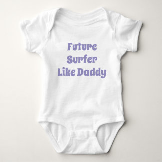 Künftige Surfer wie Daddy Baby Bodysuit Strampler