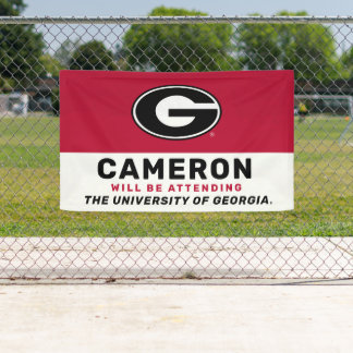 Künftige Universität Georgien Grad Banner