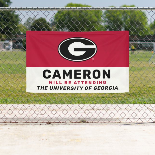 Künftige Universität Georgien Grad Banner (Insitu)