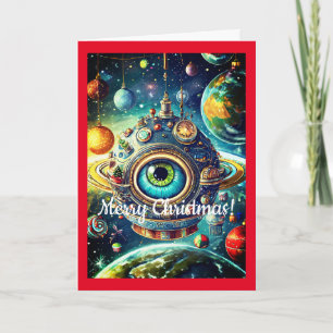 Künftige Weihnachten, 5 Zoll x 7 Zoll geklappte Gr Karte