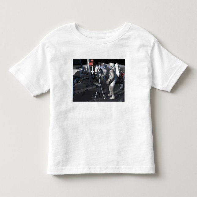 Künftige Weltraumforschungen 5 Kleinkind T-shirt (Vorderseite)