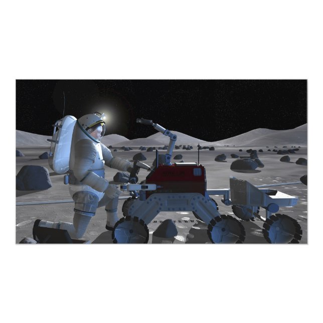 Künftige Weltraumforschungsmissionen 10 Fotodruck (Vorne)