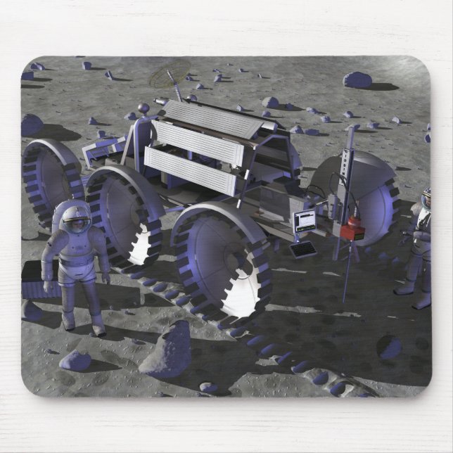 Künftige Weltraumforschungsmissionen 10 Mousepad (Vorne)