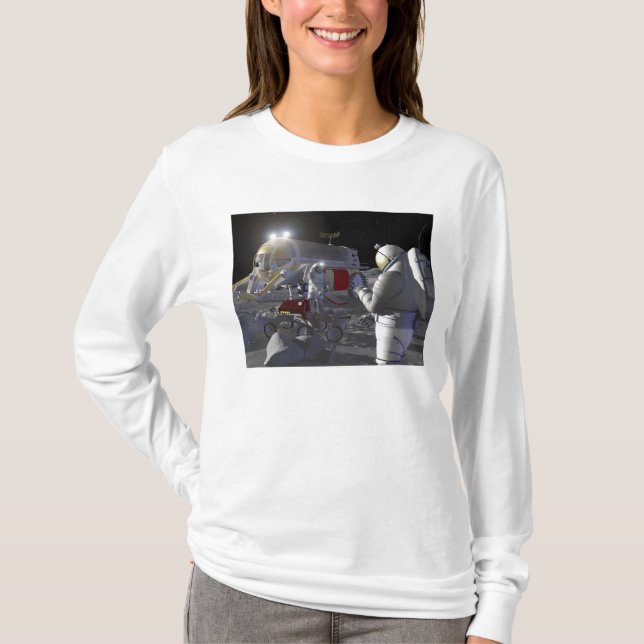 Künftige Weltraumforschungsmissionen 11 T-Shirt (Vorderseite)