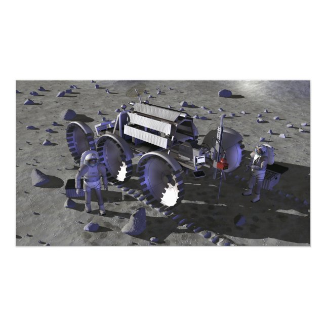 Künftige Weltraumforschungsmissionen 13 Fotodruck (Vorne)