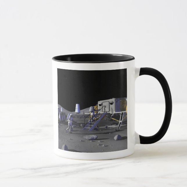 Künftige Weltraumforschungsmissionen 13 Tasse (Rechts)