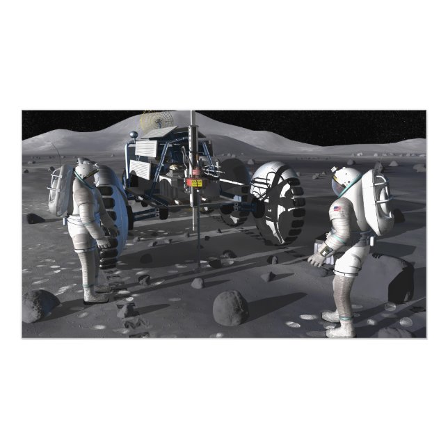 Künftige Weltraumforschungsmissionen 4 Fotodruck (Vorne)