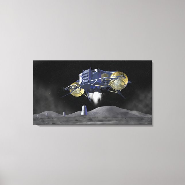 Künftige Weltraumforschungsmissionen 4 Leinwanddruck (Vorderseite)