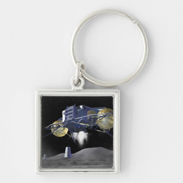 Künftige Weltraumforschungsmissionen 4 Schlüsselanhänger (Vorne)