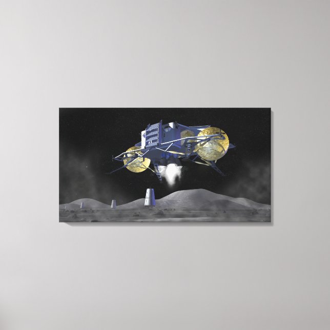 Künftige Weltraumforschungsmissionen 7 Leinwanddruck (Vorderseite)