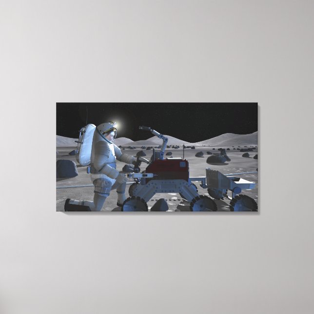 Künftige Weltraumforschungsmissionen 7 Leinwanddruck (Vorderseite)