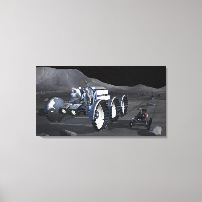 Künftige Weltraumforschungsmissionen 8 Leinwanddruck (Vorderseite)