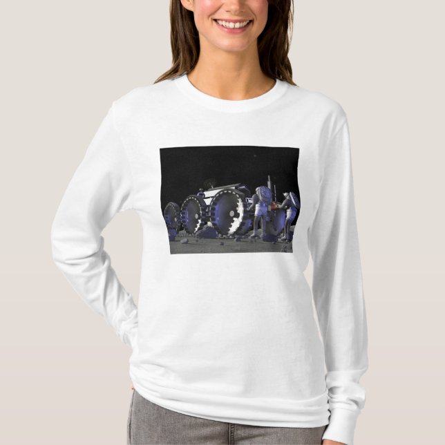 Künftige Weltraumforschungsmissionen 9 T-Shirt (Vorderseite)