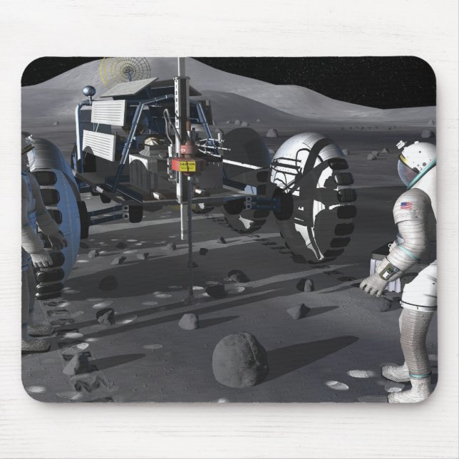 Künftige Weltraumforschungsmissionen Mousepad (Vorne)