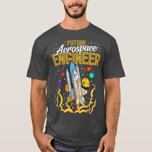 Künftige Weltraumingenieur Weltraum-Entdeckungsrei T-Shirt