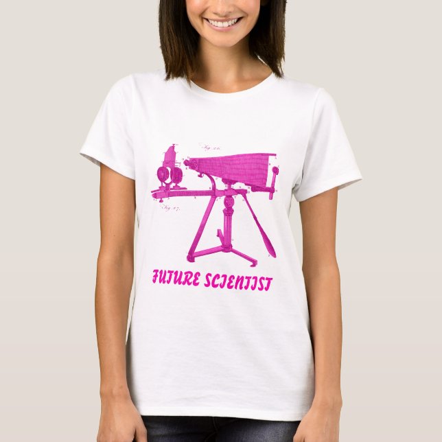 KÜNFTIGE WISSENSCHAFTLER IM 18. JAHRHUNDERT - MIKR T-Shirt (Vorderseite)