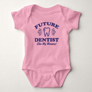 Künftige Zahnärzte wie mein Mama Baby T - Shirt