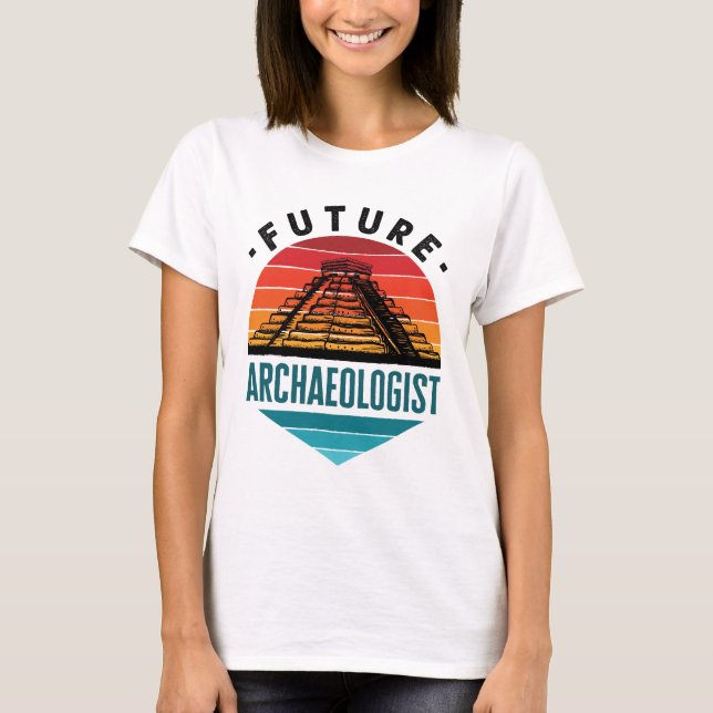 Künftiger Archäologe T-Shirt (Vorderseite)