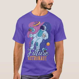 Künftiger Astronauten Raumfahrer auf dem Mond für T-Shirt