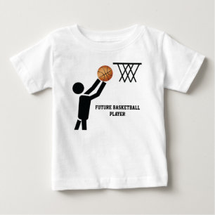 Künftiger Basketballspieler nach Ball Baby T-shirt