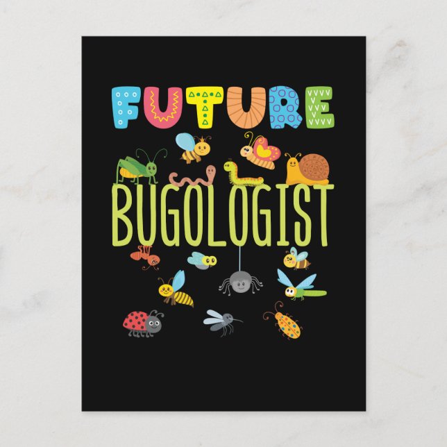 Künftiger Bugologe Bug Insect Collector Postkarte (Vorderseite)
