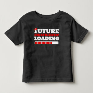 Künftiger Feuerwehrlader Kids Black T - Shirt
