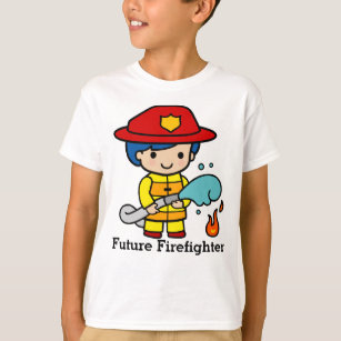 Künftiger Feuerwehrmann feuert T-Shirt
