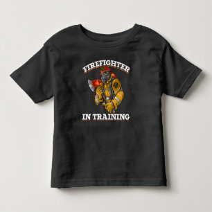 Künftiger Feuerwehrmann für Coole Jungs und Mäd Kleinkind T-shirt