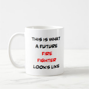 künftiger Feuerwehrmann Kaffeetasse