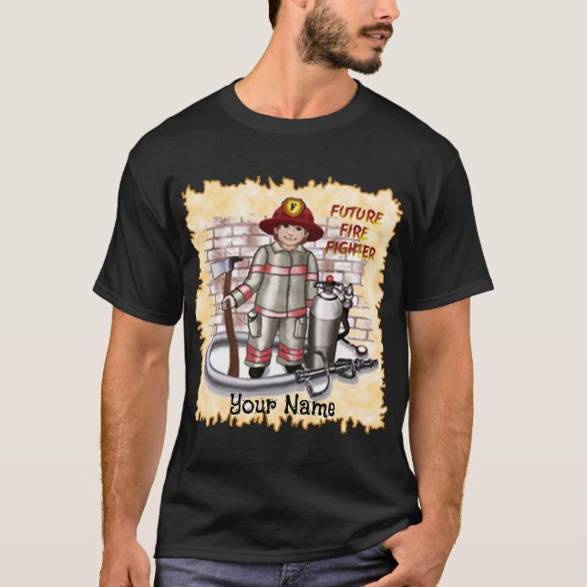 Künftiger Feuerwehrmann-T - Shirt (Vorderseite)