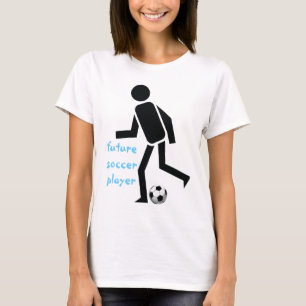 Künftiger Fußballspieler und Ball-Brauch T-Shirt