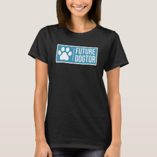 Künftiger Hund - Tiergeschenk Zukunft Veterinär-Ti T-Shirt