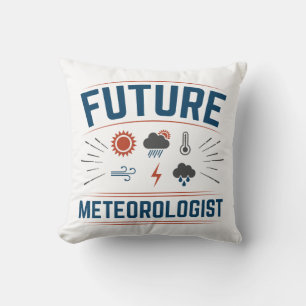 Künftiger Meteorologe Kissen
