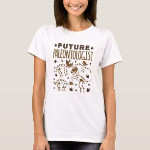 Künftiger Paläontologe Paläontologie Dinosaurier K T-Shirt