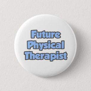 Künftiger Physiotherapeut Button