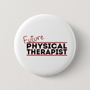 Künftiger Physiotherapeut Button