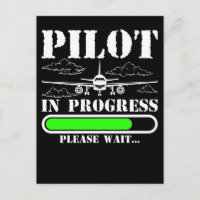 Künftiger Pilot-Ladeflugzeug-Funny-Pilot