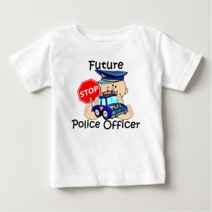Künftiger Polizeibeamter Baby T-shirt