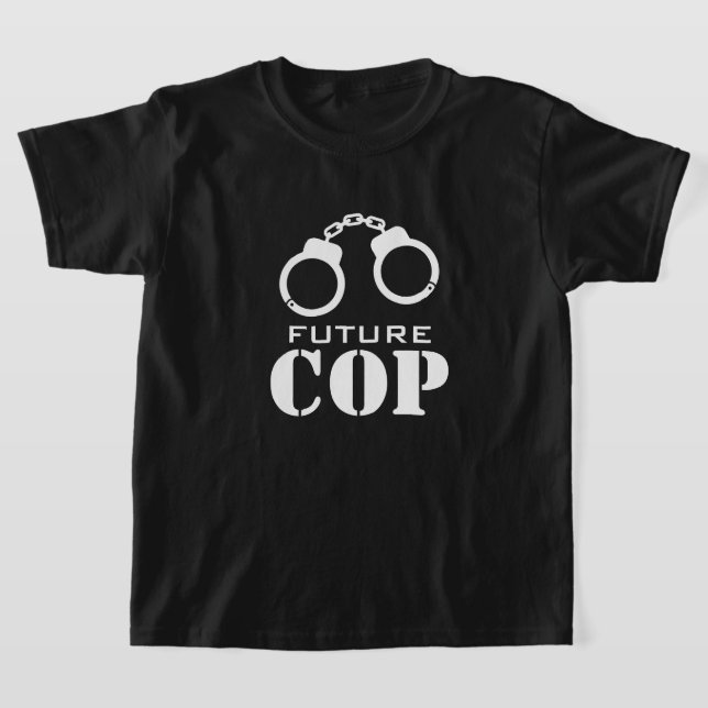 Künftiger Polizist-Polizeibeamter zum Shirt für Ki (Ablage )