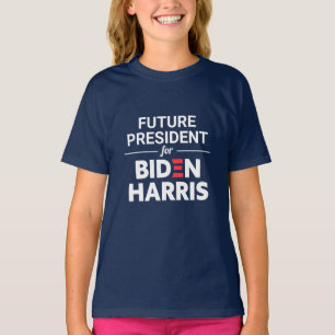 Künftiger Präsident von Biden Harris Custom Text T-Shirt