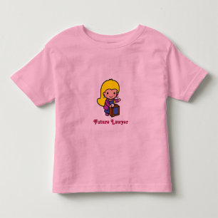 Künftiger Rechtsanwalt - Mädchen Kleinkind T-shirt