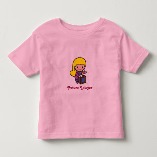 Künftiger Rechtsanwalt - Mädchen Kleinkind T-shirt