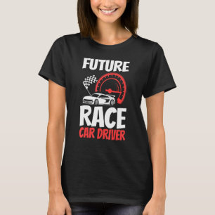 Künftiger Rennfahrer Kinder Männer Frauen Cool Ren T-Shirt
