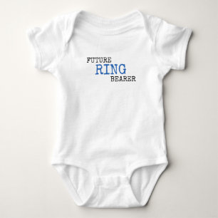 Künftiger Ring Bearer Wedding Baby Bodysuit Strampler