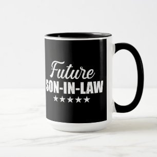 Künftiger Schwiegersohn für Hochzeit und Verlobu Tasse