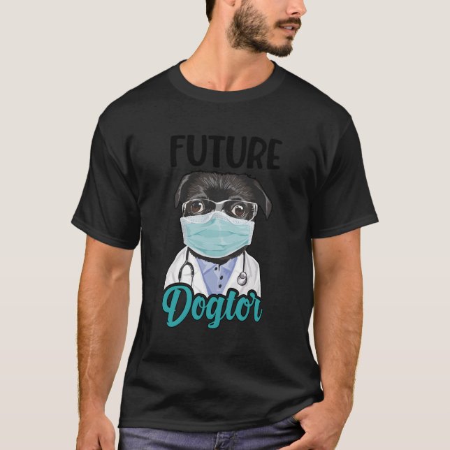 Künftiger Tierarzt T-Shirt (Vorderseite)