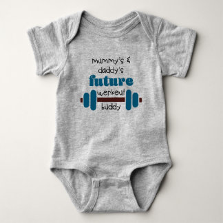 Künftiger Trainingsanzug Baby Strampler