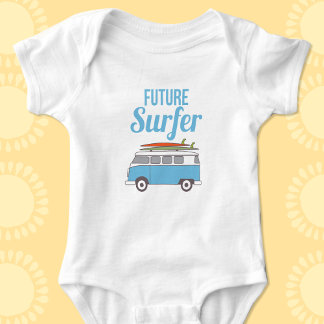Künftiges Surfbrett Baby Strampler
