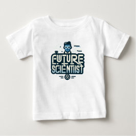 künftiges wissenschaftliches Baby Baby T-shirt