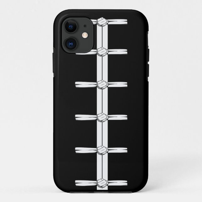 Kung fu Anzug iphone Case-Mate iPhone Hülle (Rückseite)